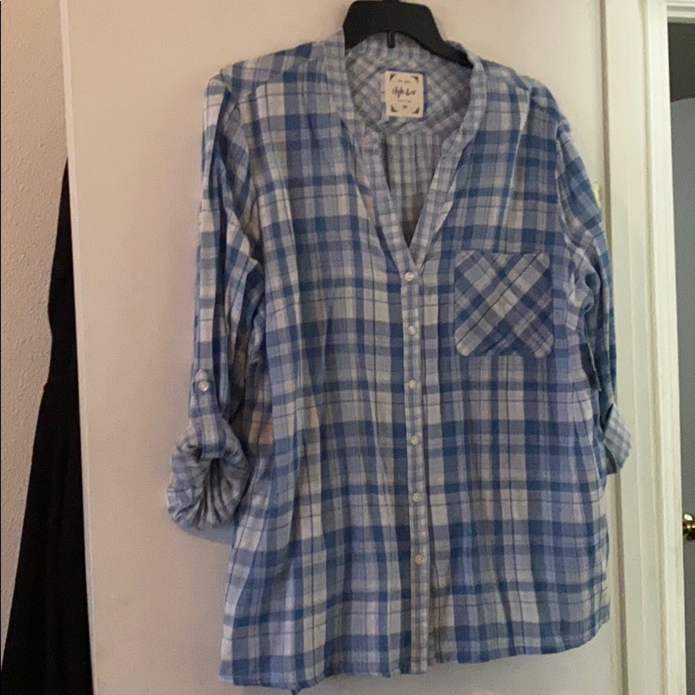Long sleeve flannel